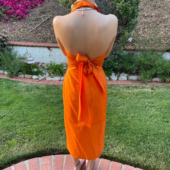 MaxMara Silk Halter Dress - Picture 3 of 9